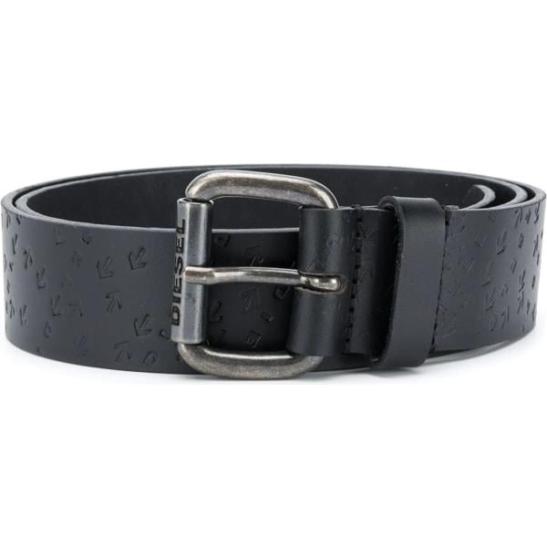 cinture Diesel grigio con stampe