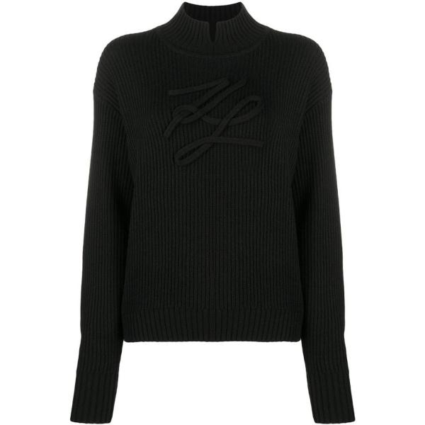 maglioni Karl Lagerfeld nero