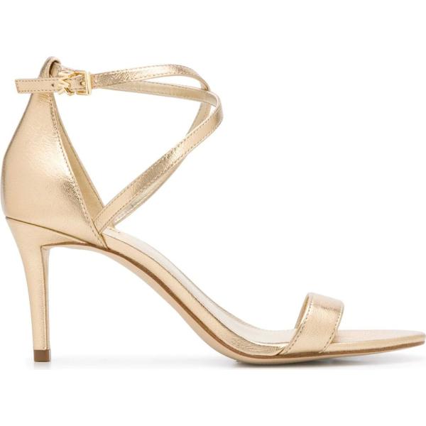 sandali col tacco Michael Michael Kors marrone