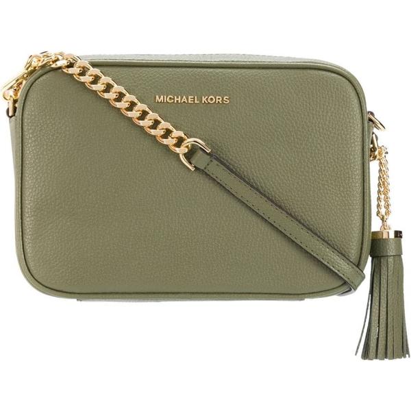 borse a tracolla Michael Michael Kors verde