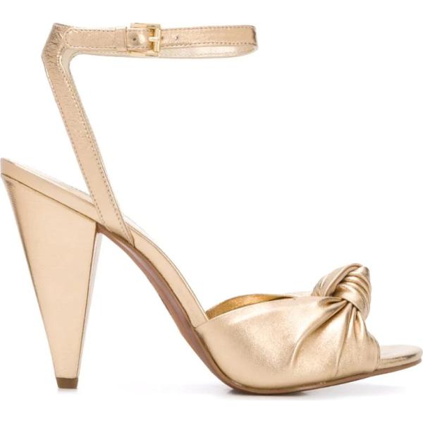 sandali col tacco Michael Michael Kors marrone
