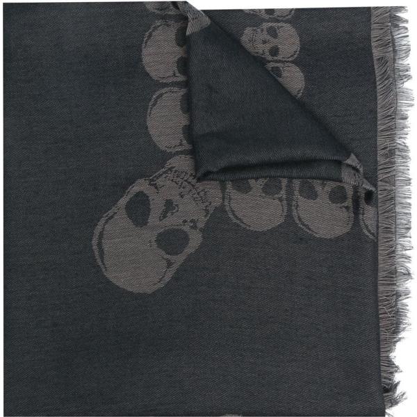 sciarpe Zadig&Voltaire grigio con stampe