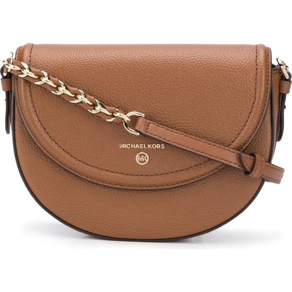 borse a tracolla Michael Michael Kors marrone con stampe