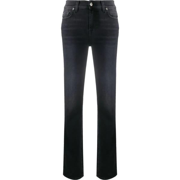 jeans dritti 7 For All Mankind nero