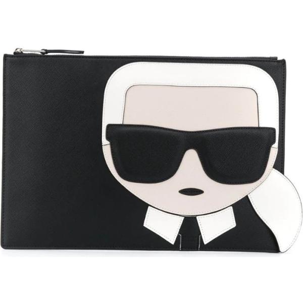 clutch Karl Lagerfeld nero