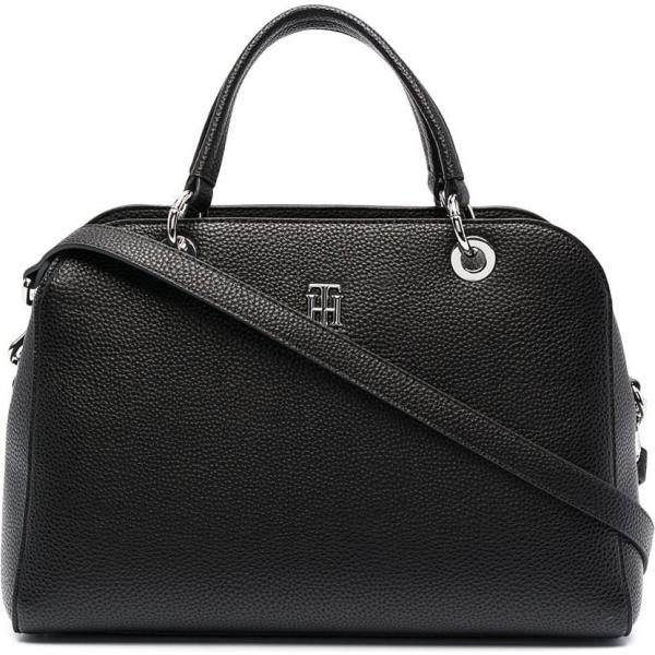 borse tote Tommy Hilfiger nero