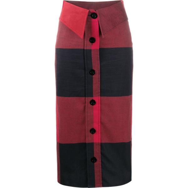 gonne longuette Moschino nero a quadri