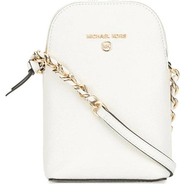 borse a tracolla Michael Michael Kors bianco