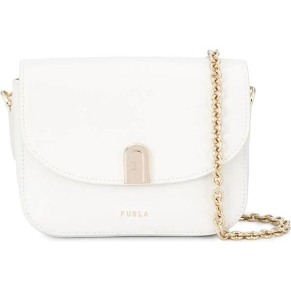 borse a spalla Furla bianco