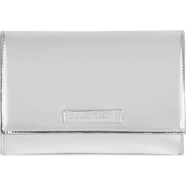 clutch Giuseppe Zanotti grigio con stampe