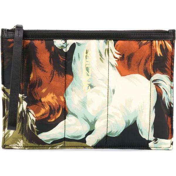 clutch Kenzo multicolore con stampe