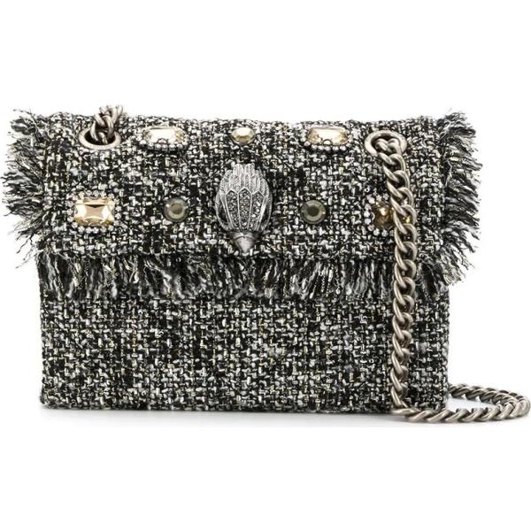 borse a tracolla Kurt Geiger London grigio