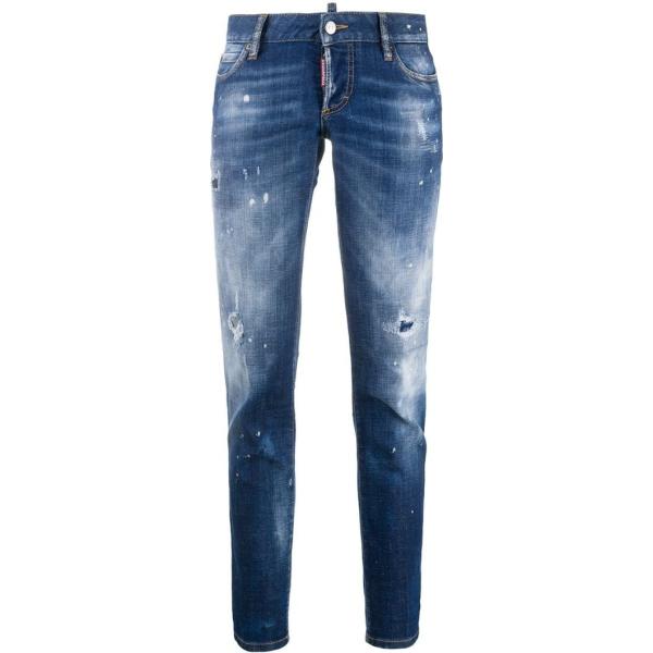 jeans strappati Dsquared2 blu
