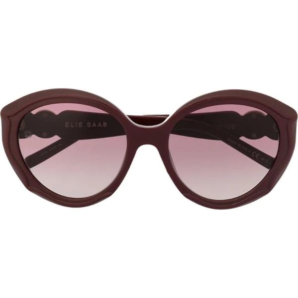 occhiali da sole Elie Saab marrone