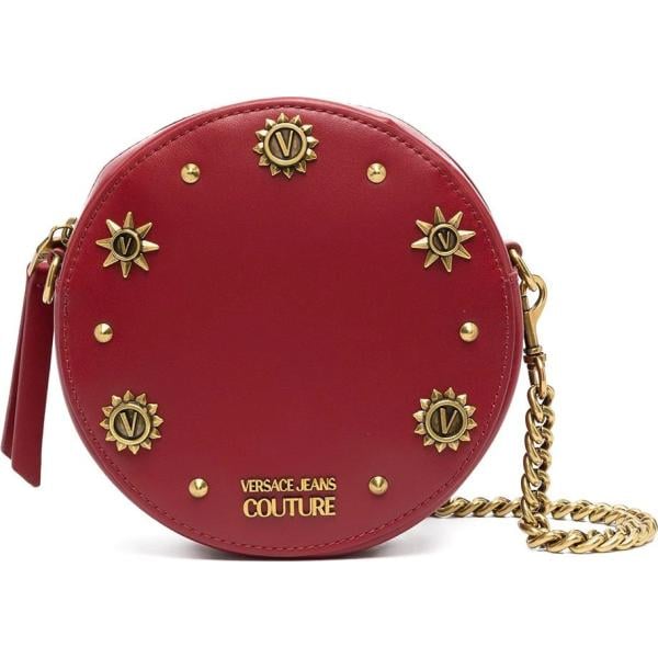 borse a spalla Versace Jeans Couture rosso