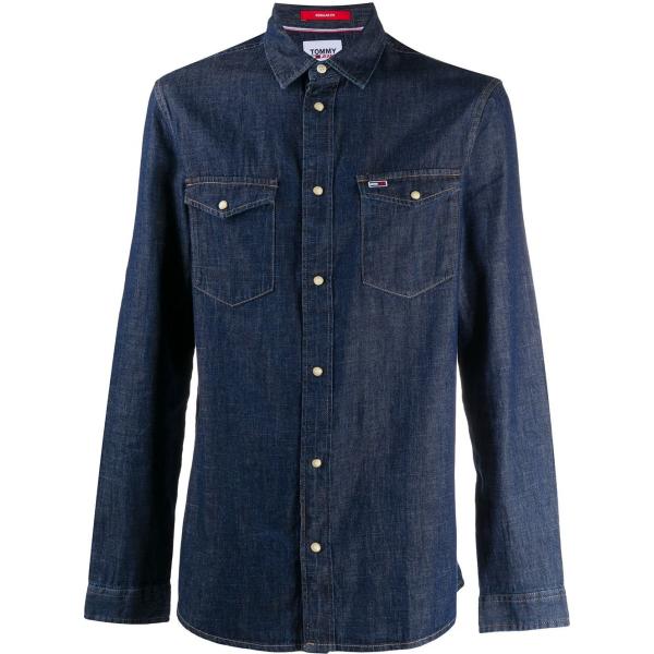 camicie Tommy Jeans blu