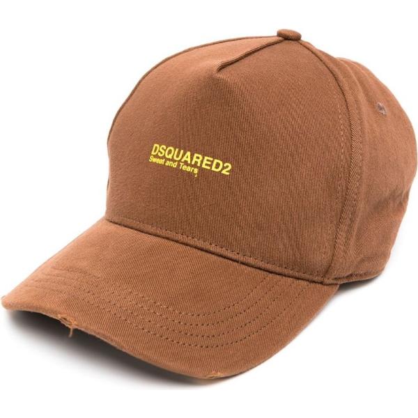 cappelli con visiera Dsquared2 marrone