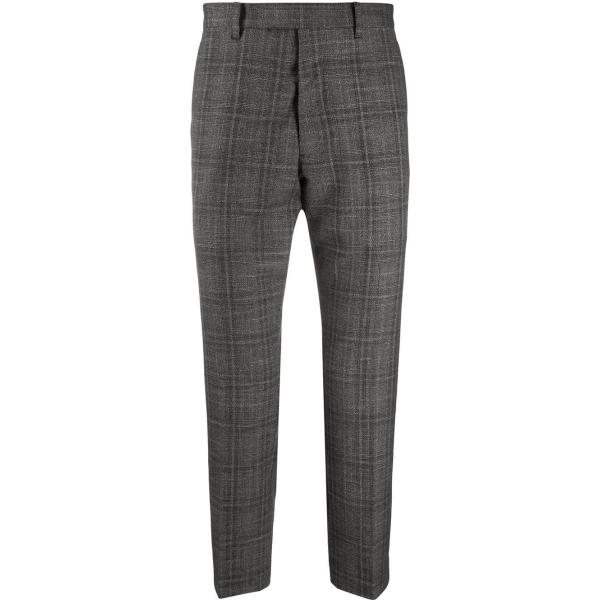 pantaloni a palazzo AllSaints grigio a quadri