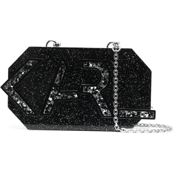clutch Karl Lagerfeld nero