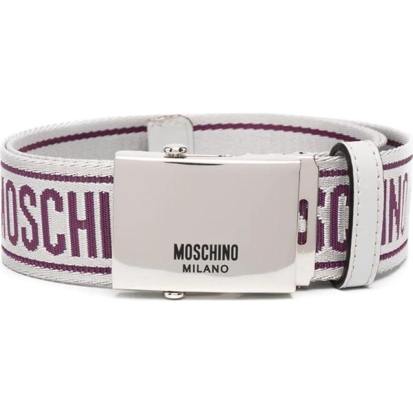 cinture Moschino grigio