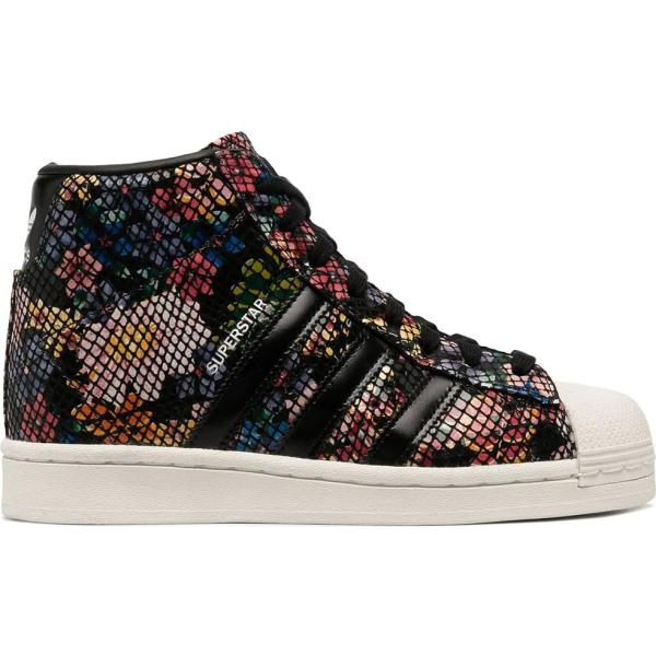 sneakers Adidas nero a fiori