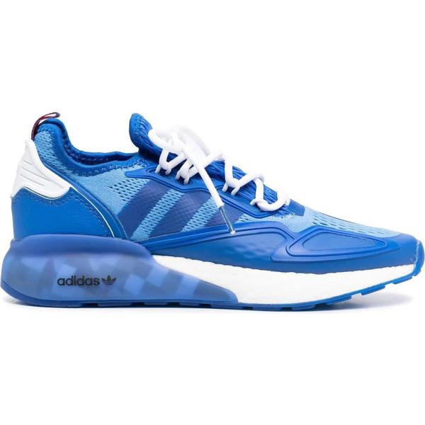 sneakers Adidas blu a righe