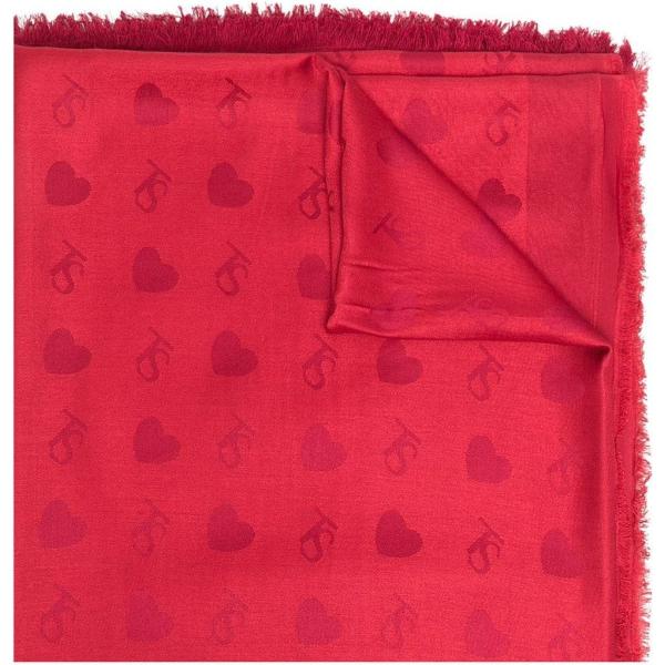 sciarpe Twinset rosso tinta unita