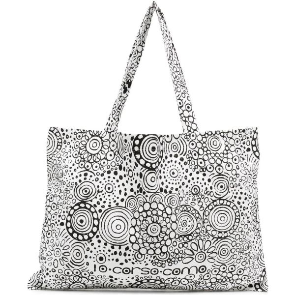 borse tote 10 Corso Como bianco con stampe