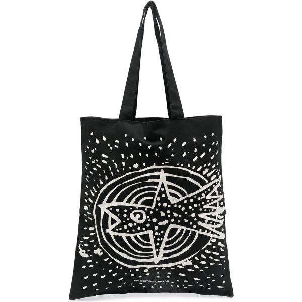 borse tote 10 Corso Como nero con stampe