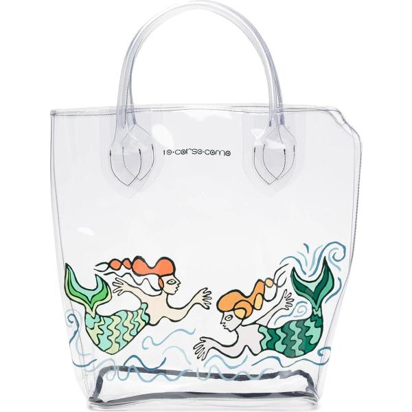 borse tote 10 Corso Como bianco con stampe