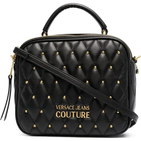 borse tote Versace Jeans Couture nero