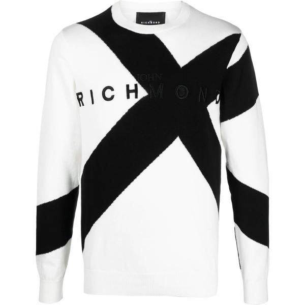 maglioni John Richmond bianco
