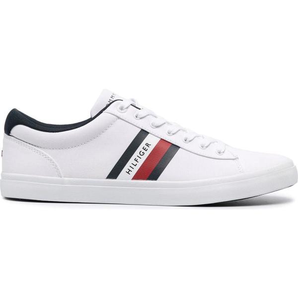 sneakers Tommy Hilfiger bianco con stampe