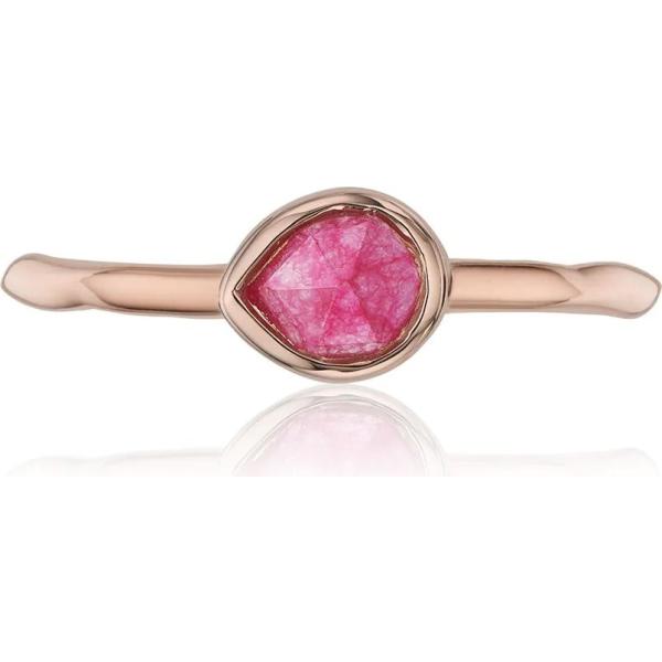 anelli Monica Vinader bianco