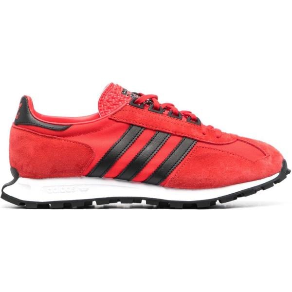 sneakers Adidas rosso a righe