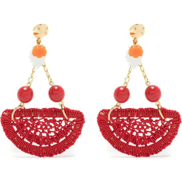 orecchini Amir Slama rosso