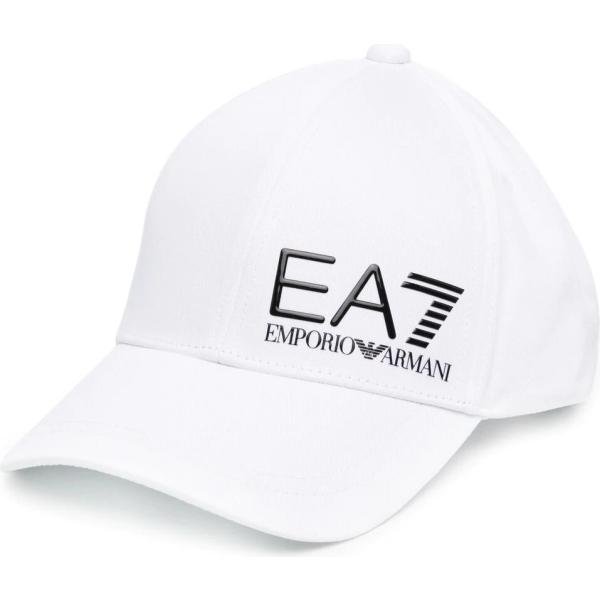 cappelli con visiera Ea7 Emporio Armani bianco