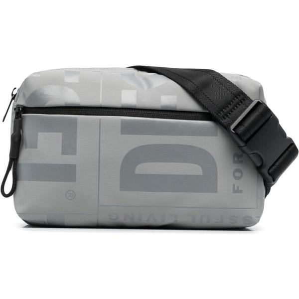 borse sportive Diesel grigio con stampe