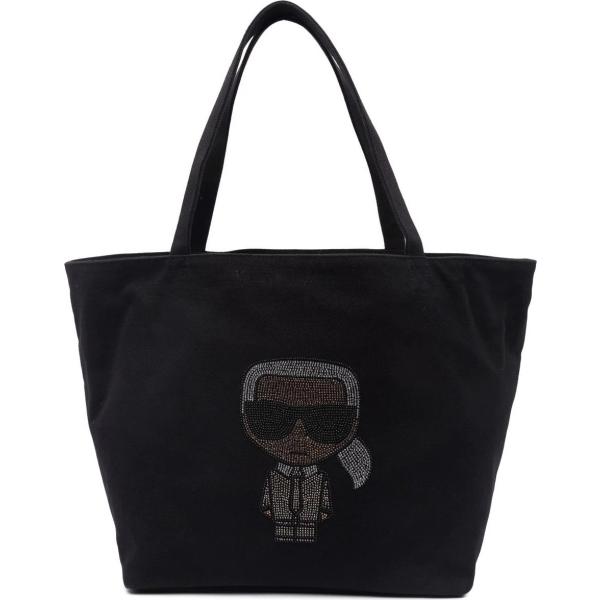 borse tote Karl Lagerfeld nero