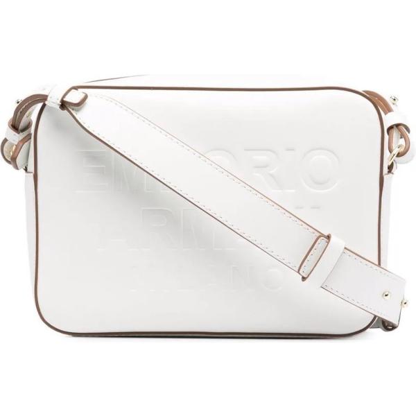 borse a tracolla Ea7 Emporio Armani bianco tinta unita