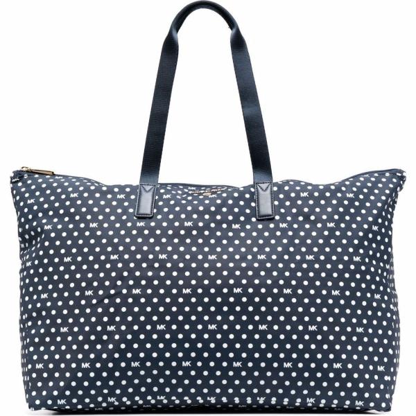 borse tote Michael Michael Kors blu con stampe