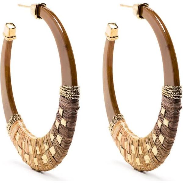 orecchini Gas Bijoux marrone