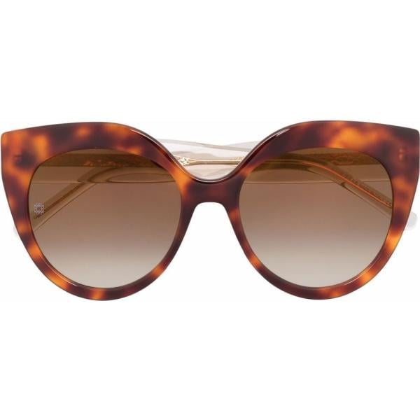 occhiali da sole Elie Saab marrone