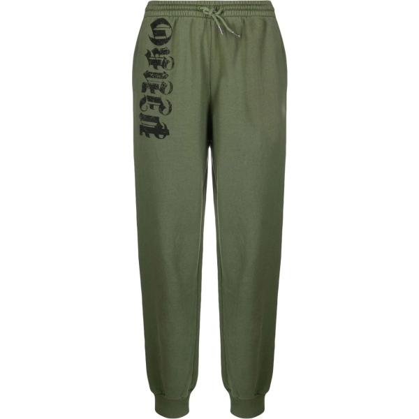 pantaloni Pinko verde con stampe