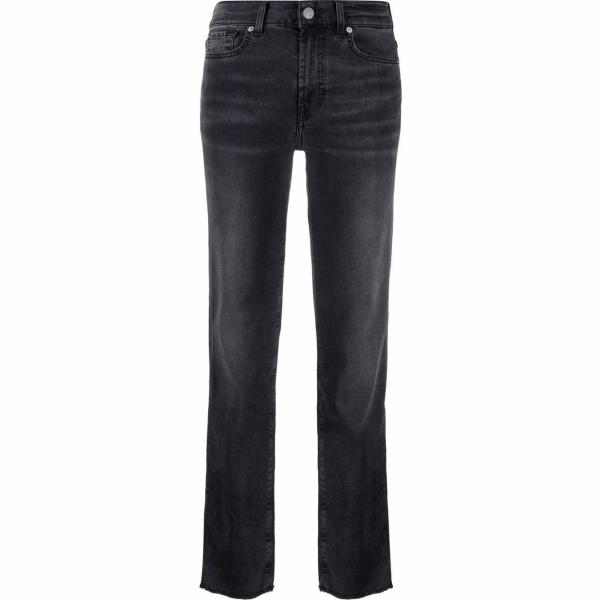 jeans dritti 7 For All Mankind nero