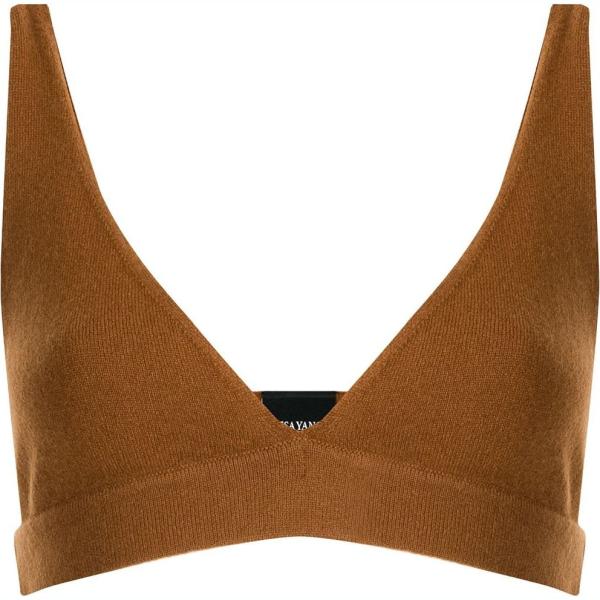 top Lisa Yang marrone