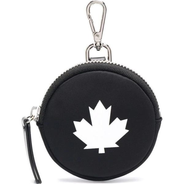 clutch Dsquared2 nero con stampe