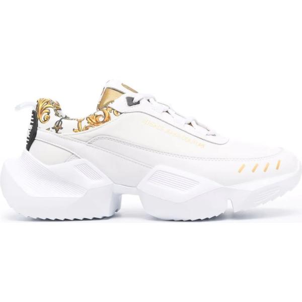 sneakers Versace Jeans Couture bianco con stampe