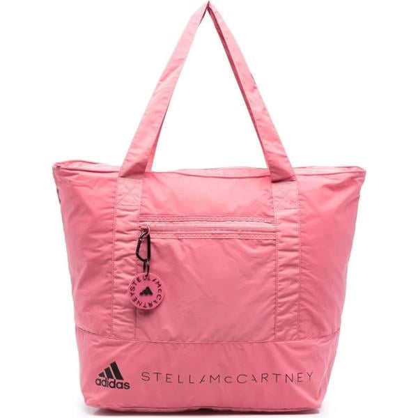 borse tote Adidas by Stella McCartney rosa con stampe