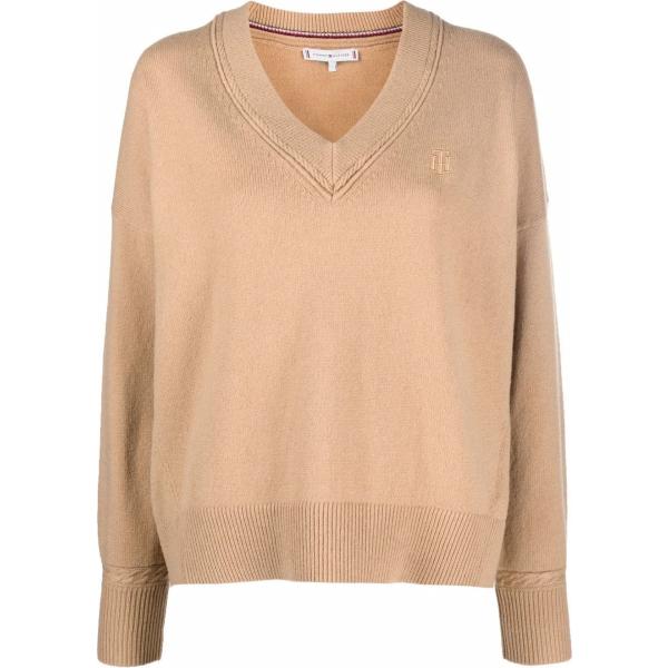 maglieria Tommy Hilfiger marrone